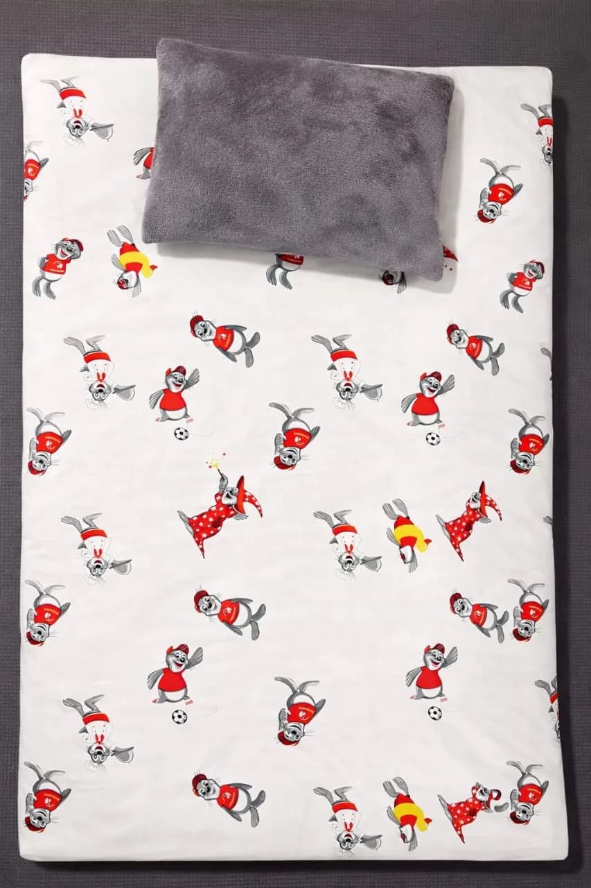 Little Athlete – 2-Piece Padded Mattress & Plush Pillow Set